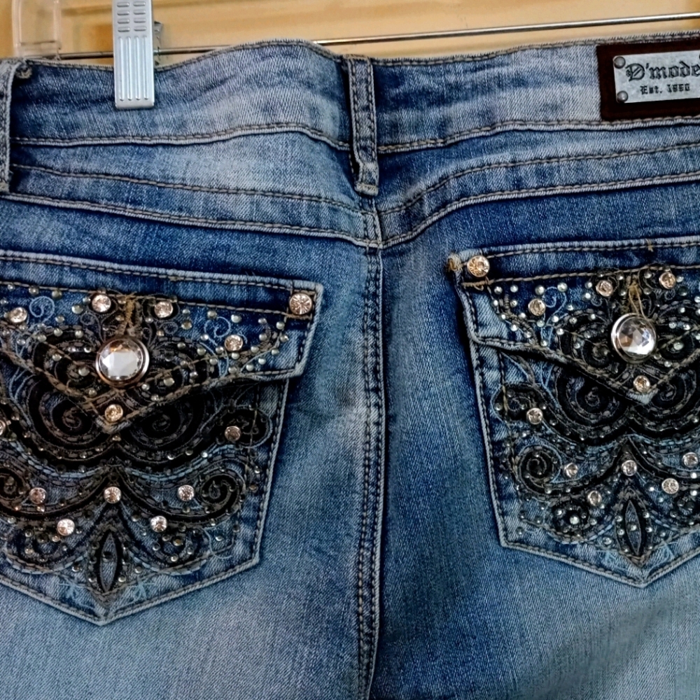 D'mode stretch denim jeans